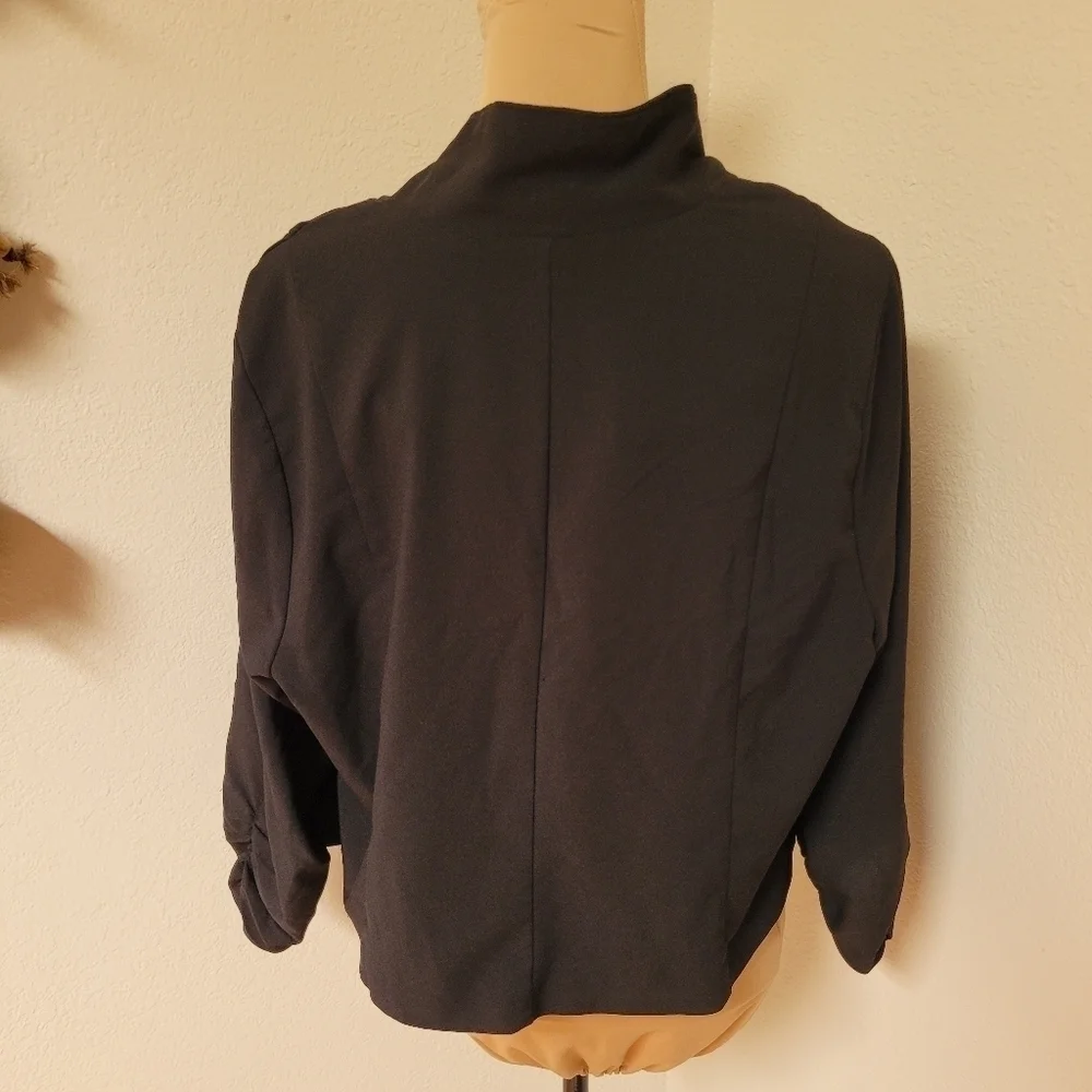 Torrid Black Shrug Blazer